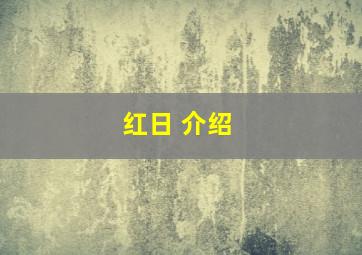 红日 介绍